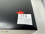 FACTORY FLOOR SALE ITEM #778 AMBIENTE 65 BLACK MATTE PRIVATE STOCK HUMIDOR