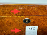 FACTORY FLOOR SALE #780 - 150 FAMOUS DM TREASURE CHEST CIGAR HUMIDOR 10085 BY DANIEL MARSHALL PRIVATE STOCK HUMIDOR