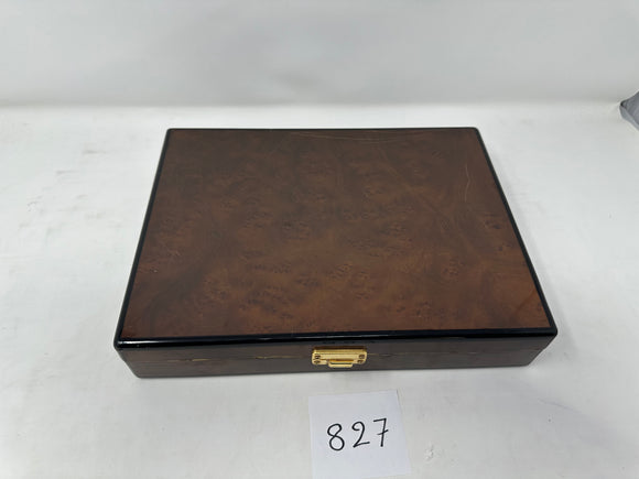 FACTORY FLOOR SALE #827 -  ALFRED DUNHILL BY DANIEL MARSHALL BURL TRAVEL  HUMIDOR