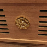 FACTORY FLOOR SALE- AS IS- 500 A -PRIVATE STOCK  DANIEL MARSHALL LIMITED EDITION 500 CIGAR HUMIDOR IN BURL WITH 4 LIFT OUT TRAYS