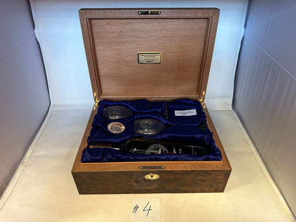 Rare 1 of 1 DM Museum Archive item: No. 4 California Governor Seal Wine & Humidor by Daniel Marshall
