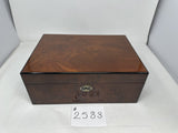 FACTORY FLOOR SALE #2583 - AS IS -PRECIOUS BURL 100 CIGAR HUMIDOR 30100.3 BY DANIEL MARSHALL PRIVATE STOCK HUMIDOR