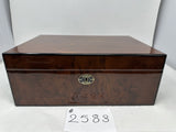 FACTORY FLOOR SALE #2583 - AS IS -PRECIOUS BURL 100 CIGAR HUMIDOR 30100.3 BY DANIEL MARSHALL PRIVATE STOCK HUMIDOR