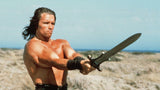 Governor Arnold Schwarzenegger's "Conan Sword" as seen in the California Capitol 2003 to 2010