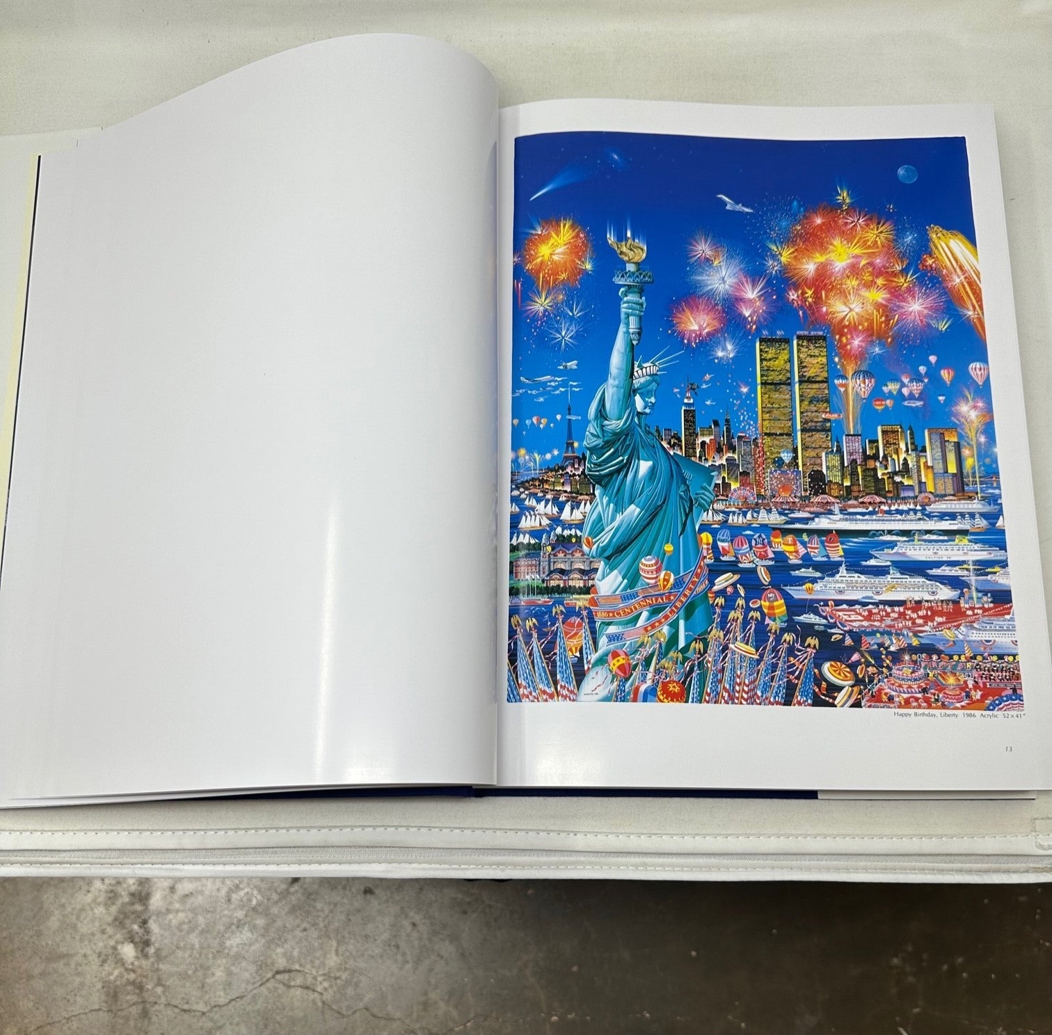 Hard Bound Coffee Table Book of Famous Japanese Artist Hiro