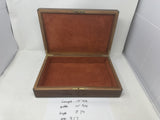 FACTORY FLOOR SALE #317 - RARE - FROM DM MUSEUM ARCHIVES COCOBOLO ROSEWOOD 100 CIGAR LOW PROFILE SUEDE LINED PRESENTATION CASE FOR ALFRED DUNHILL BY DANIEL MARSHALL
