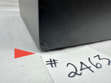 FACTORY FLOOR SALE #2463 - AS IS -BLACK MATTE 125 CIGAR HUMIDOR 20125.5K BY DANIEL MARSHALL PRIVATE STOCK HUMIDOR