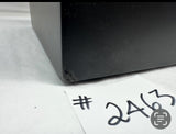 FACTORY FLOOR SALE #2463 - AS IS -BLACK MATTE 125 CIGAR HUMIDOR 20125.5K BY DANIEL MARSHALL PRIVATE STOCK HUMIDOR