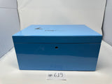 FACTORY FLOOR SALE #619 - AS IS - AMBIENTE BY DANIEL MARSHALL 150 HUMIDOR IN POWER BLUE FINISH  PRIVATE STOCK HUMIDOR