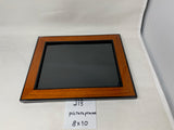FACTORY FLOOR SALE #213 - Created for Alfred Dunhill and Tiffany and Co in 1990,  rare Cocobolo Rosewood 8 x 10 Picture Frame BY DANIEL MARSHALL