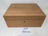 FACTORY FLOOR SALE #214 - AS IS - SOLID MAHOGANY JEWELRY BOX BY DANIEL MARSHALL