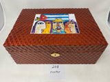 FACTORY FLOOR SALE #208 - Rare Collectors Item From DM Personal Museum Archives  “Passion for Cuba Collection by DM”     DANIEL MARSHALL x CUBAN ARTIST FUSTER  165 Cigar Limited Edition Fuster Humidor
