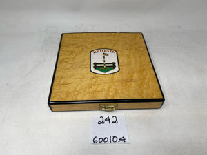 FACTORY FLOOR SALE #242 - AS IS - BESPOKE FOR PRESTIGES NANTUCKET GOLF CLUB TRAVEL-SIZED HUMIDOR 60010.4 BY DANIEL MARSHALL