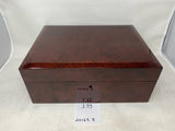 FACTORY FLOOR SALE #199 - AS IS - 20165.3 HUMIDOR BY DANIEL MARSHALL 165 HUMIDOR IN PRECIOUS BURL PRIVATE STOCK HUMIDOR