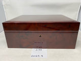 FACTORY FLOOR SALE #199 - AS IS - 20165.3 HUMIDOR BY DANIEL MARSHALL 165 HUMIDOR IN PRECIOUS BURL PRIVATE STOCK HUMIDOR