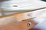 "Italian 18Kt Gold Vermeil Sterling Silver Humidor", by Daniel Marshall