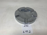 FACTORY FLOOR SALE ITEM #232- AS IS- SILVER FINISH ASHTRAY BY DANIEL MARSHALL