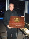 HSH Prince Albert II of Monaco's "Royal Seal Humidor" by Daniel Marshall filled with DM Cigars