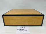 FACTORY FLOOR SALE #165 - AS IS - RARE ALFRED DUNHILL BY DANIEL MARSHALL 25 SIZE HUMIDOR IN AMERICAN BIRDSEYE MAPLE
