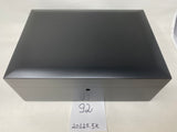FACTORY FLOOR SALE #92 - AS IS -125 CIGAR HUMIDOR 20125.5K BY DANIEL MARSHALL 65 HUMIDOR IN BLACK MATTE PRIVATE STOCK HUMIDOR