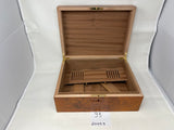 FACTORY FLOOR SALE #93 - AS IS -165 CIGAR HUMIDOR 20165.3 BY DANIEL MARSHALL PRIVATE STOCK HUMIDOR