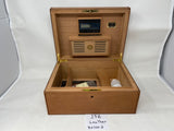 FACTORY FLOOR SALE #136 - FROM DM ARCHIVES 1 OF 1 - 100 CIGAR HUMIDOR LEATHER BY DANIEL MARSHALL