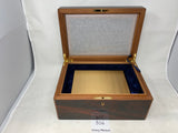 FACTORY FLOOR SALE #306 - FROM DM MUSEUM ARCHIVES -1 OF 1 - FAMILY TRIBUTE CHEST WITH BRASS URN BY DANIEL MARSHALL