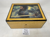 FACTORY FLOOR SALE #312 - RARE FROM DM MUSEUM ARCHIVES COLLECTORS MOVIE MEMORABILIA MADE FOR DIRECTOR TONY SCOTT TO CELEBRATE HIS FILM  "KINGDOM OF HEAVEN" 65 CIGAR HUMIDOR 30065.4 BIRDSEYE MAPLE BY DANIEL MARSHALL