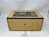 FACTORY FLOOR SALE #310 - RARE FROM DM MUSEUM ARCHIVES COLLECTORS MOVIE MEMORABILIA MADE FOR DIRECTOR TONY SCOTT "DEJA VU" TO GIVE TO STAR JIM CAVIEZEL- 65 CIGAR HUMIDOR 30065.4 BIRDSEYE MAPLE BY DANIEL MARSHALL