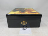 FACTORY FLOOR SALE #324 - RARE ONE OF THREE MADE- FROM DM MUSUEM ARCHIVES MOVIE  "BLACK HAWK DOWN" HUMIDOR FOR 35 CIGARS MADE FOR DIRECTOR TONY SCOTT TO GIVE TO BROTHER RIDLEY SCOTT BY DM IN 1995