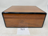 FACTORY FLOOR SALE #321 - AS IS -RARE MADE IN 1990'S FOR ALFRED DUNHILL THIS 50 CIGAR HUMIDOR IS IN COCOBOLO ROSEWOOD BY DANIEL MARSHALL PRIVATE STOCK HUMIDOR