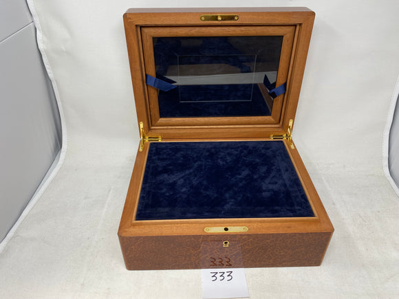 FACTORY FLOOR SALE #333 - RARE 1 OF 1 PRECIOUS BURL JEWELRY BOX FROM DM ARCHIVES