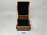 FACTORY FLOOR SALE #339 - PRECIOUS BURL TRINKET BOX MADE FOR TIFFANY AND CO IN 1996  BY DANIEL MARSHALL