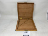 FACTORY FLOOR SALE #243 - AS IS -BIRDSEYE MAPLE FOR 12 CIGARS 60010.4 BY DANIEL MARSHALL PRIVATE STOCK HUMIDOR
