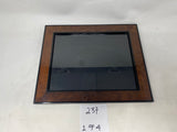 FACTORY FLOOR SALE #237 - PRECIOUS BURL 8 X 10" PICTURE FRAME MADE FOR ALFRED DUNHILL OF LONDON BY DANIEL MARSHALL CIRCA 1990