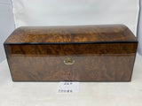 FACTORY FLOOR SALE #260 - AS IS -PRECIOUS BURL TREASURE CHEST 150 CIGAR HUMIDOR 10085 BY DANIEL MARSHALL PRIVATE STOCK HUMIDOR