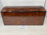 FACTORY FLOOR SALE #259 - AS IS - PRECIOUS BURL TREASURE CHEST 150 CIGAR HUMIDOR 10085 BY DANIEL MARSHALL PRIVATE STOCK HUMIDOR