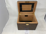 FACTORY FLOOR SALE #266 - PRECIOUS BURL TRIBUTE  OR JEWELRY CHEST BY DANIEL MARSHALL