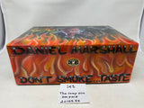 FACTORY FLOOR SALE #143 - AS IS -HAND PAINTED BY FAMOUS MURALIST "SMACK"  125 CIGAR HUMIDOR "THE CAMPFIRE" DM IMAGE BY DANIEL MARSHALL