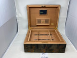 FACTORY FLOOR SALE #139- AS IS -1962 WHISKY STAVE HUMIDOR 165 CIGAR HUMIDOR BY DANIEL MARSHALL PRIVATE STOCK HUMIDOR