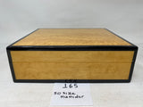 FACTORY FLOOR SALE #165 - RARE ALFRED DUNHILL 50 SIZE BIRDSEYE MAPLE HUMIDOR BY DANIEL MARSHALL
