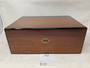 FACTORY FLOOR SALE #192 - AS IS -COCOBOLO ROSEWOOD 100 CIGAR HUMIDOR 30100.1 BY DANIEL MARSHALL PRIVATE STOCK HUMIDOR