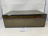 FACTORY FLOOR SALE #220 - AS IS -150 RARE BURL CIGAR HUMIDOR 30150 BY DANIEL MARSHALL PRIVATE STOCK HUMIDOR