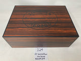FACTORY FLOOR SALE #124 - 1 OF 2 -THIS IS DM PERSONAL ARCHIVE NO 2 OF 2 125 CIGAR HUMIDOR 30125.2M CUSTOM MADE FOR DR MAXIMILIAN HERZOG THE FAMOUS TOBACCONIST IN BERLIN GERMAN BY DANIEL MARSHALL