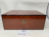 FACTORY FLOOR SALE #110 - AS IS -125 CIGAR HUMIDOR COCOBOLO ROSEWOOD 30125.1 BY DANIEL MARSHALL PRIVATE STOCK HUMIDOR