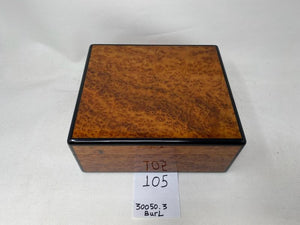 FACTORY FLOOR SALE #105 - AS IS -RARE DM ARCHIVES MADE FOR ALFRED DUNHILL 50 CIGAR HUMIDOR 30050.3 BURL BY DANIEL MARSHALL PRIVATE STOCK HUMIDOR