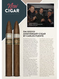 DM 38TH XXXVIII ANNIVERSARY CIGARS BY CARLOS FUENTE IN MACASSAR EBONY DESK TRAVEL HUMIDOR