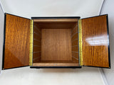 FACTORY FLOOR SALE #263 - RARE DM MASTERPIECE 1 OF 1 TIFFANY AND CO BY DANIEL MARSHALL JEWELRY CABINET IN BIRSEYE MAPLE