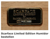"Scarface" Official Al Pacino Universal Studio Humidor by Daniel Marshall