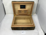 Factory Floor Sale - 1962 "50 Year Old Oak Whiskey Stave" Humidor by Daniel Marshall, Limited Editions